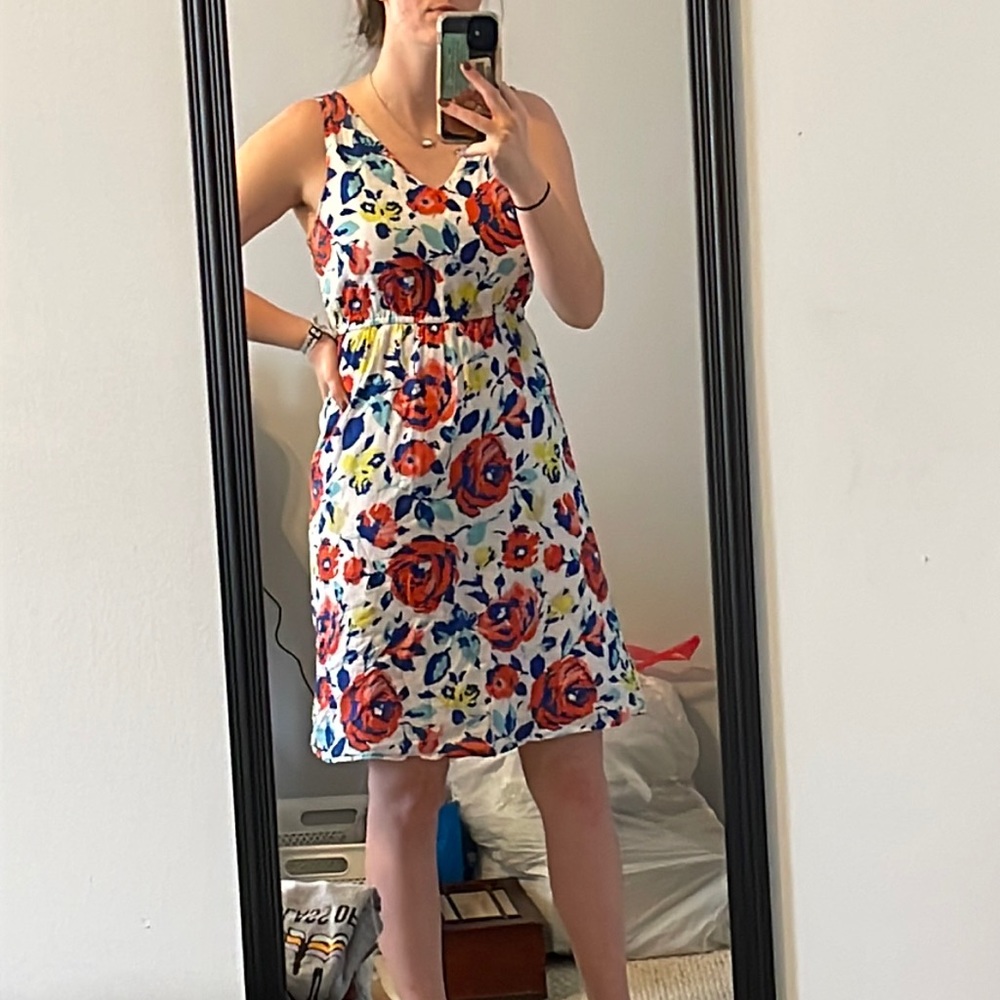 Old navy floral midi dress